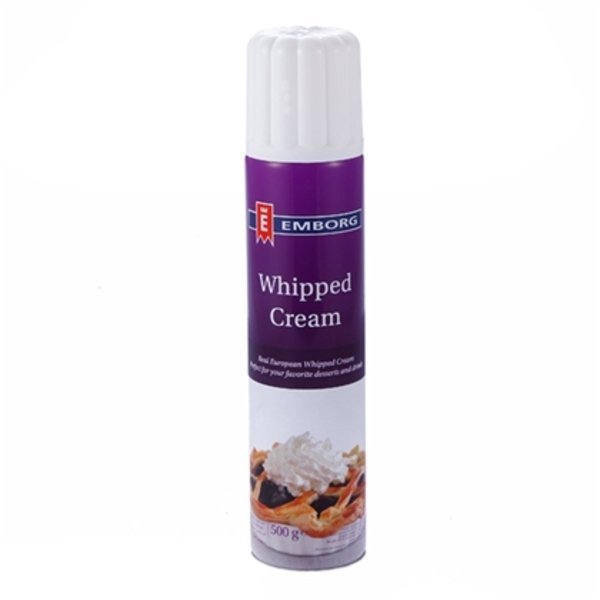 Emborg Spray Whipping Cream 500G