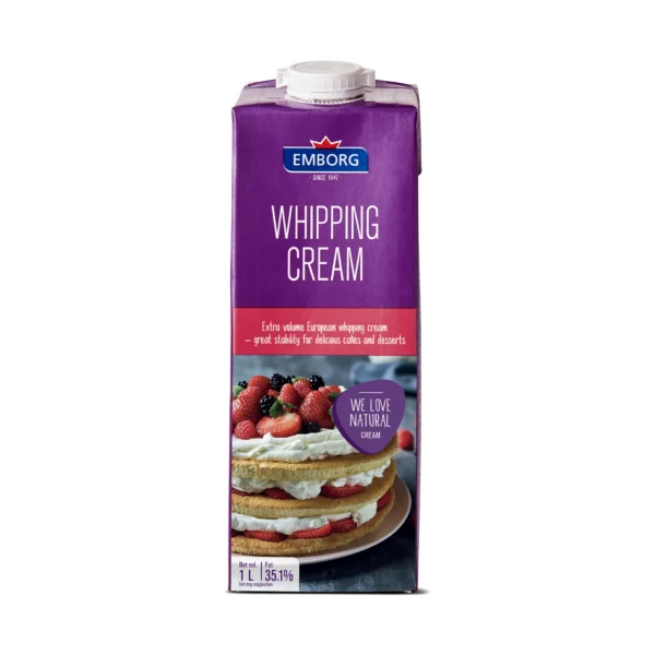 EMBORG WHIPPING CREAM 1L Emborg Whipping Cream 1L