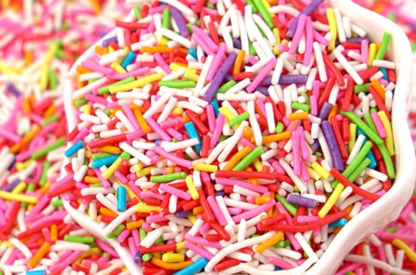 Sugar Pearl Sprinkles Sugar Ball Cake Decoration Baking Candy 60g ColourMix